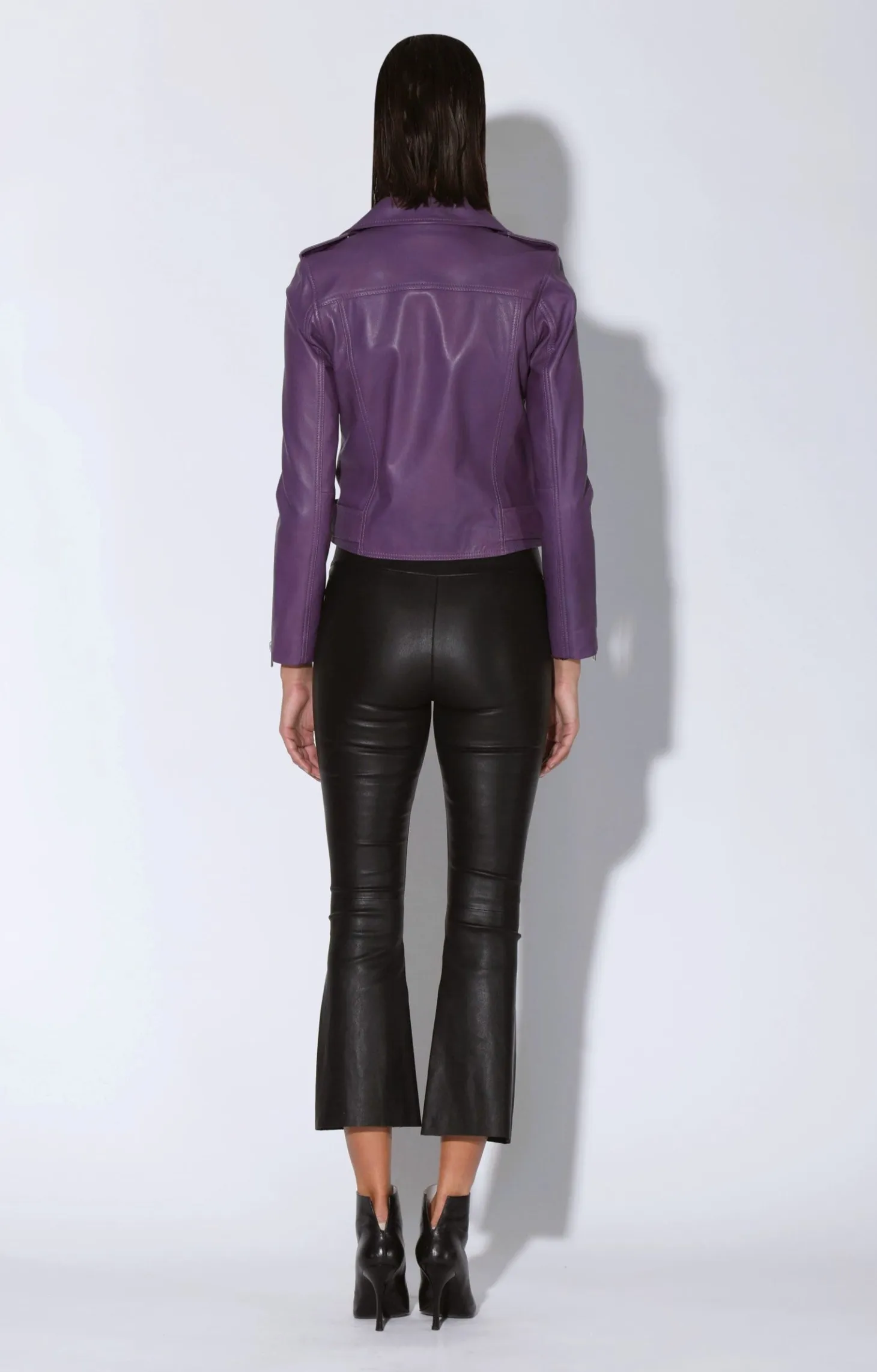 Allison Jacket, Amethyst-Leather>Walter Baker Fashion