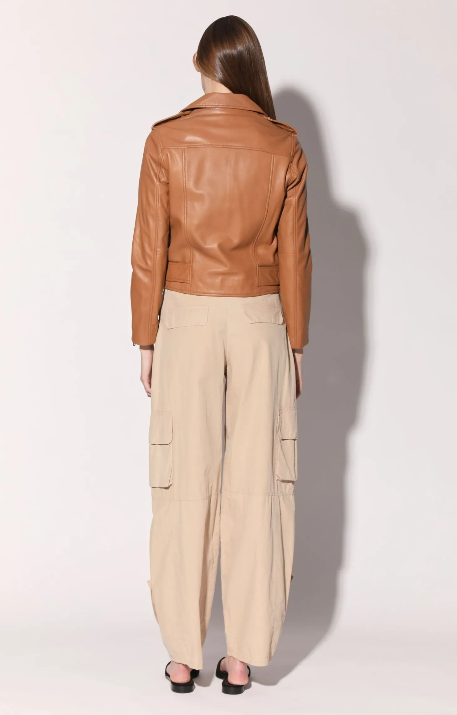 Allison Jacket, Camel-Leather>Walter Baker Discount