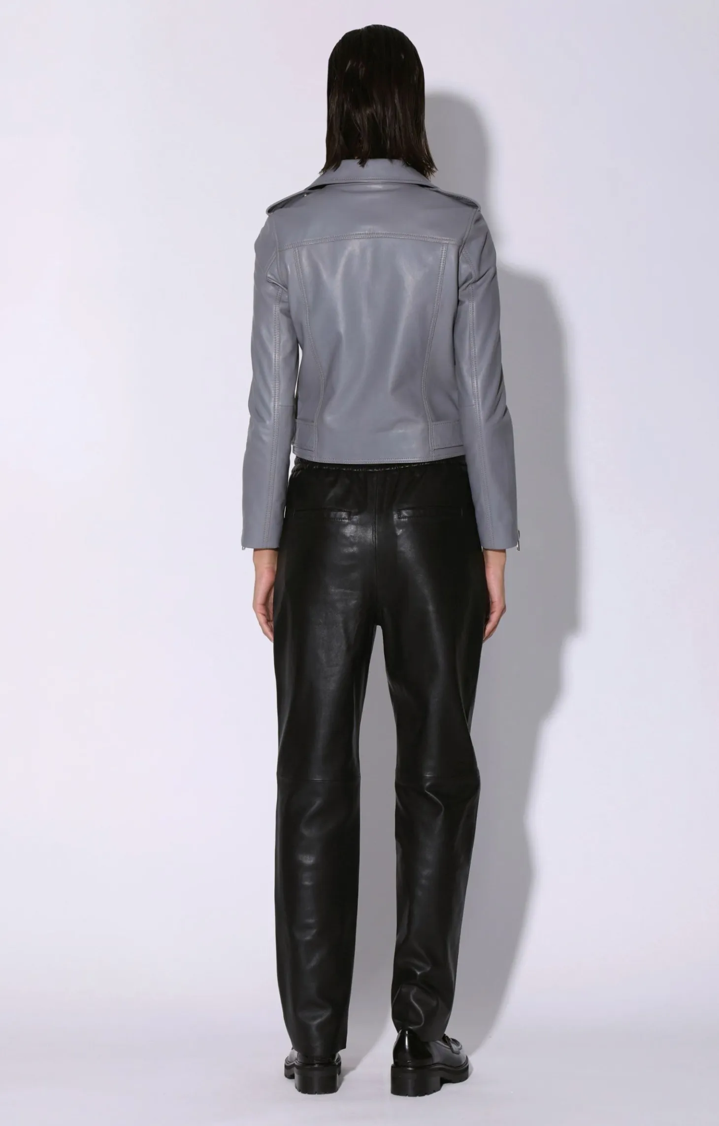 Allison Jacket, Granite-Leather>Walter Baker Flash Sale