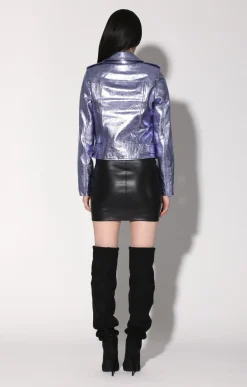 Allison Jacket, Peri Metallic-Leather><noscript><img width=
