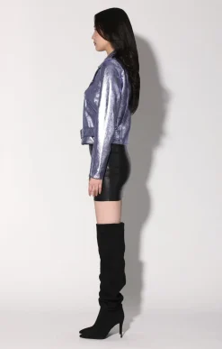 Allison Jacket, Peri Metallic-Leather><noscript><img width=
