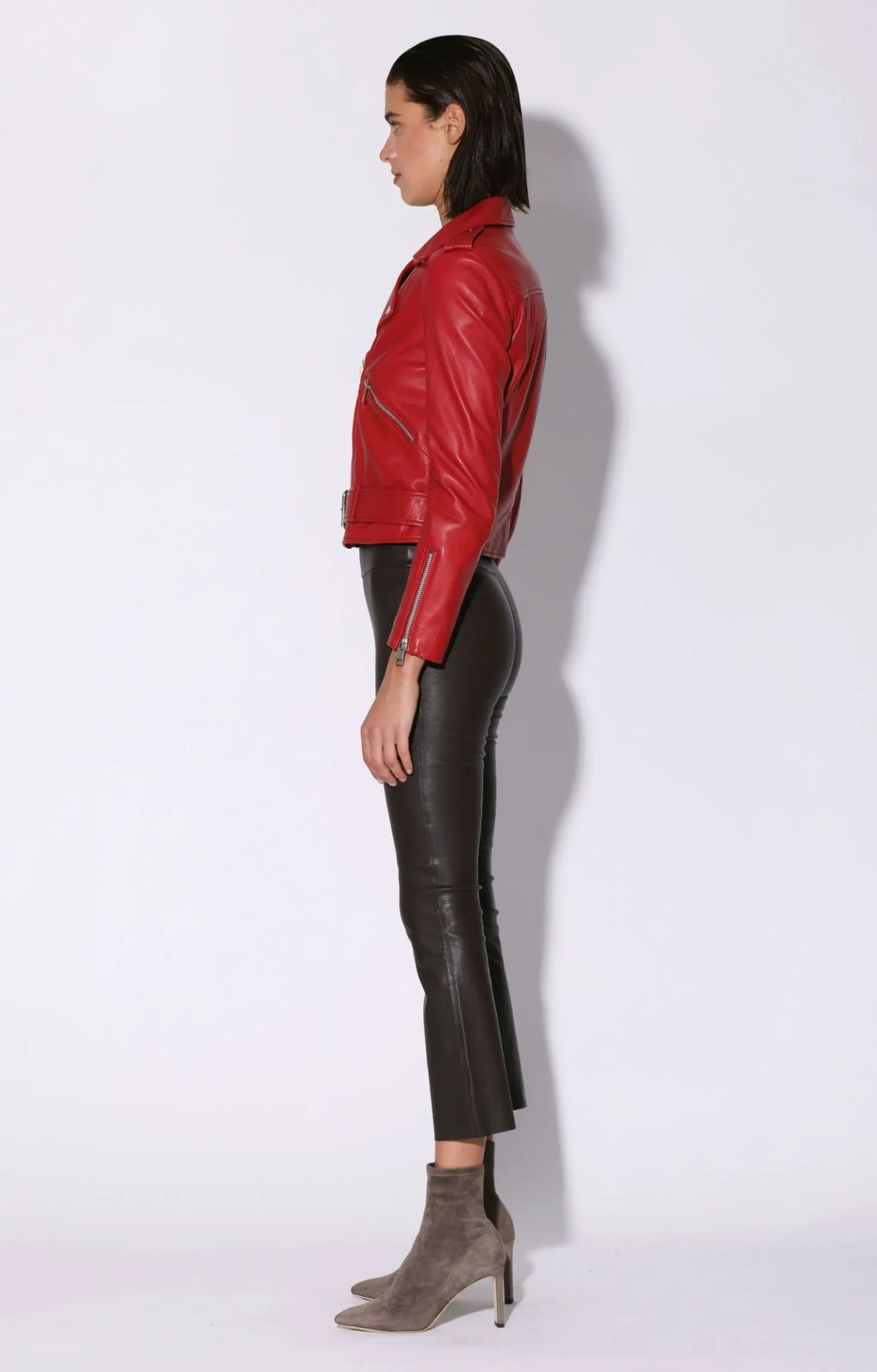 Allison Jacket, Red-Leather>Walter Baker Online