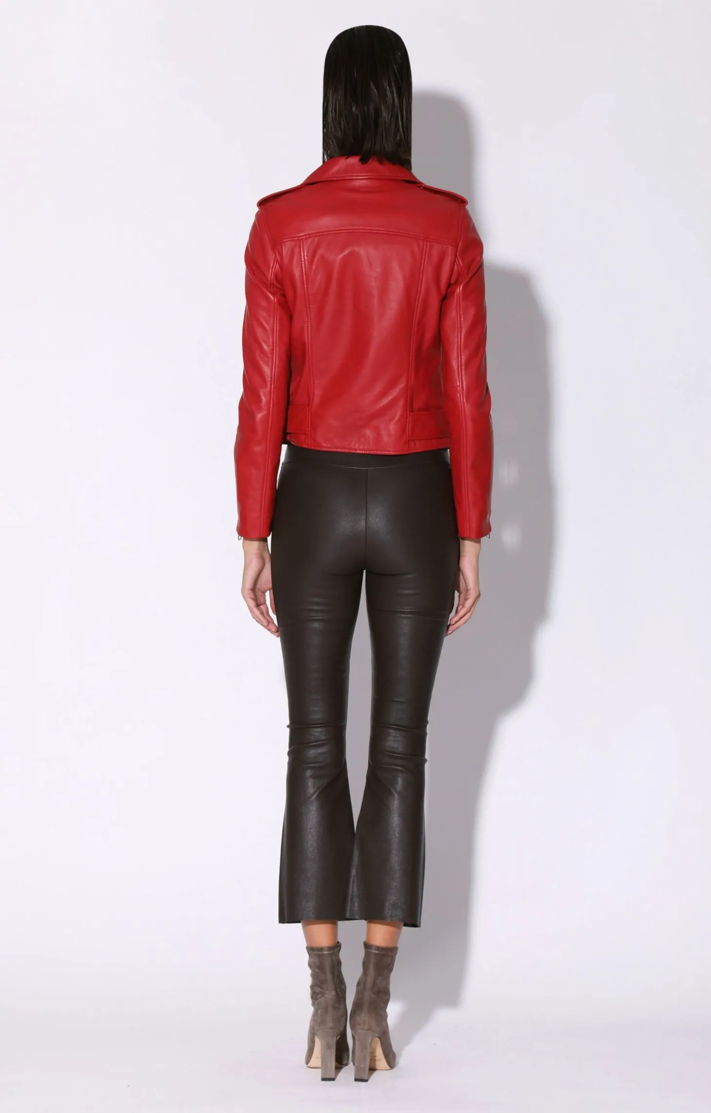 Allison Jacket, Red-Leather>Walter Baker Online