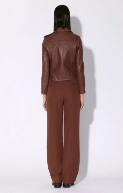 Allison Jacket, Walnut-Leather><noscript><img width=