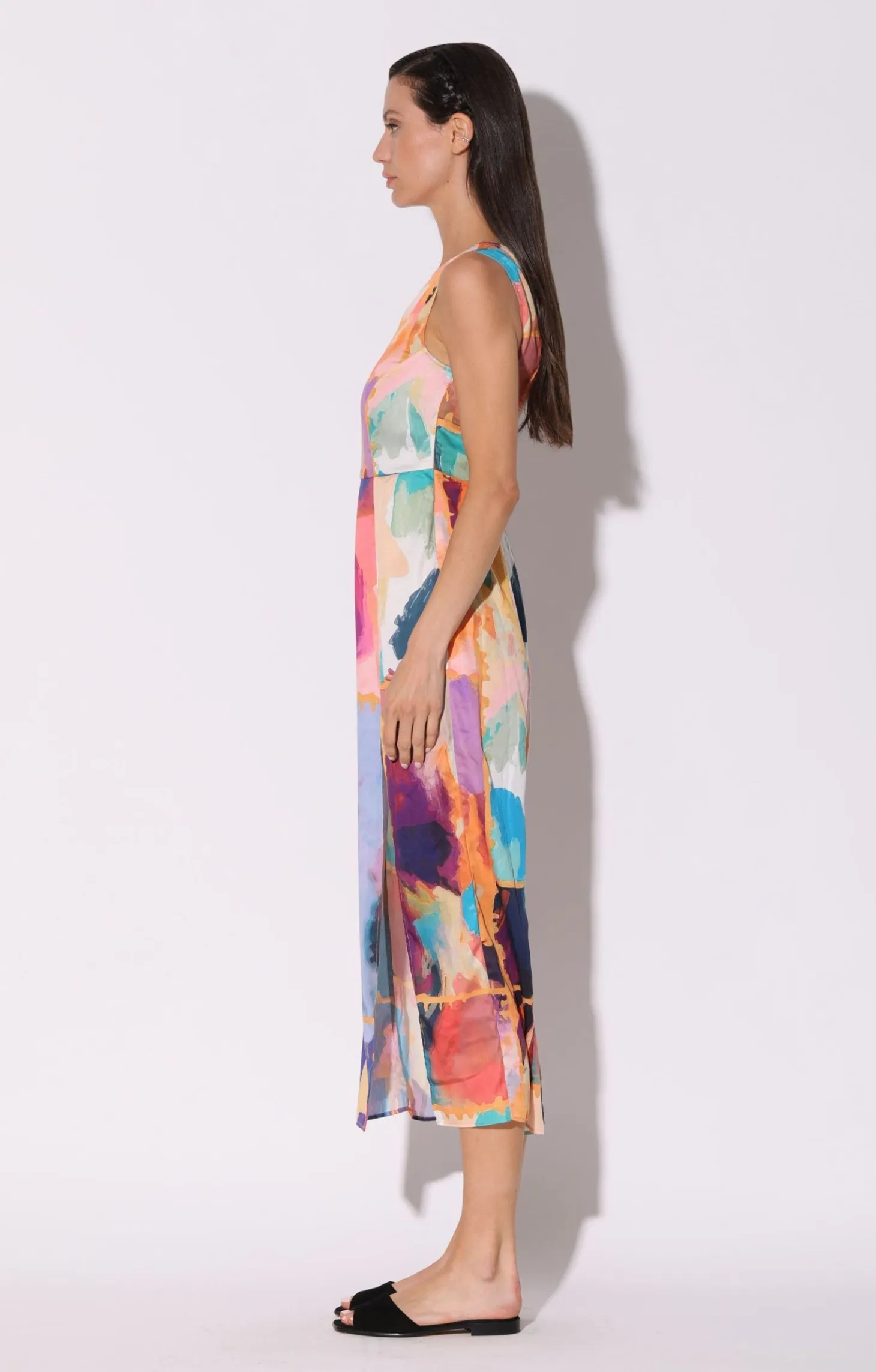 Aviva Dress, Mod Abstract>Walter Baker Hot