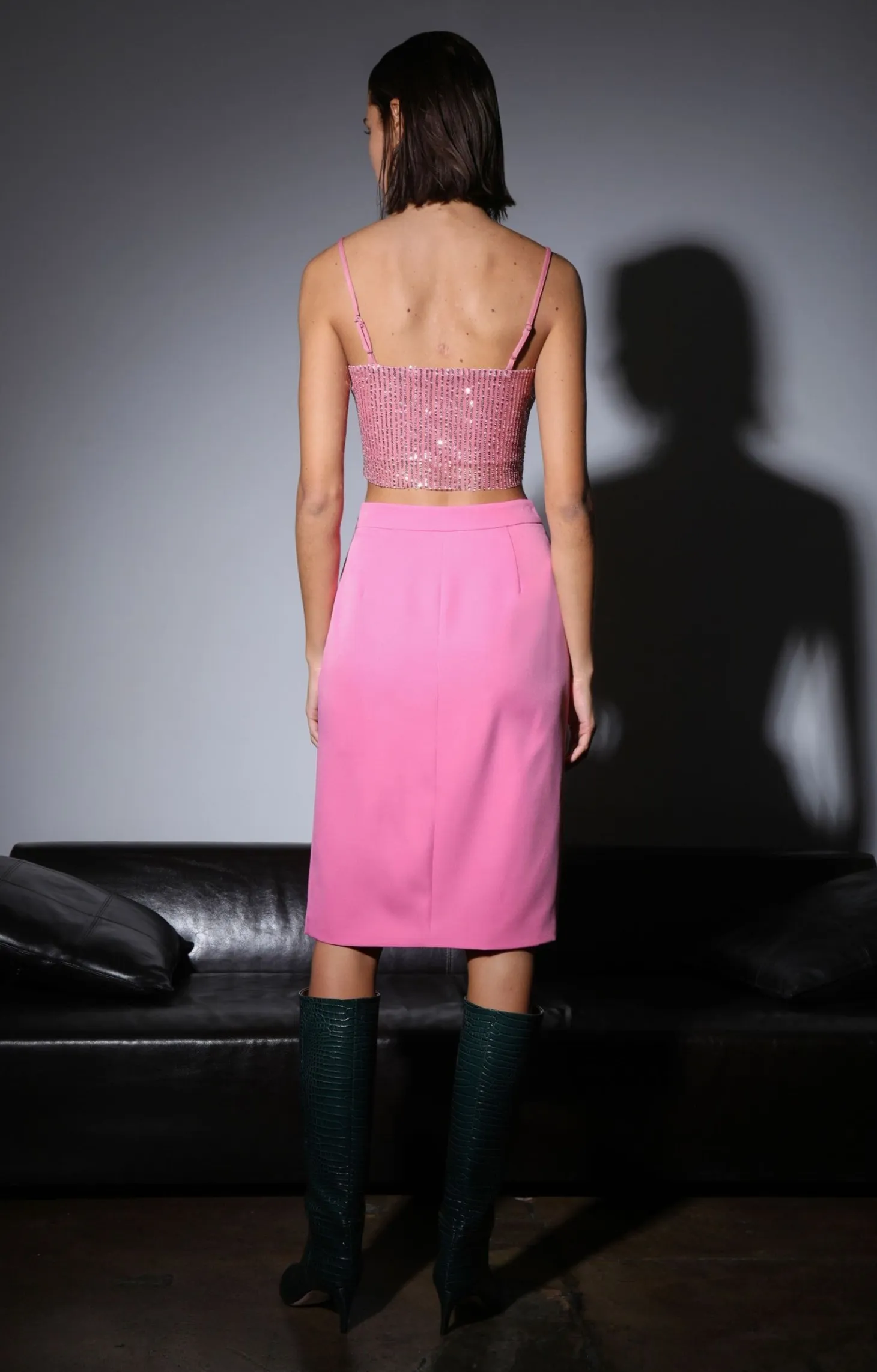 Chellie Top, City Sequin Rose>Walter Baker Outlet