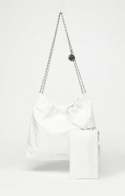 Cleo Shoulder, Bright White><noscript><img width=