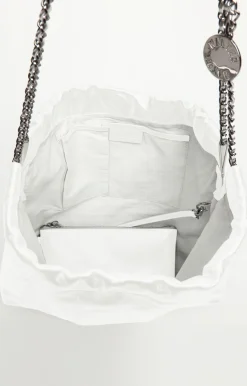 Cleo Shoulder, Bright White><noscript><img width=