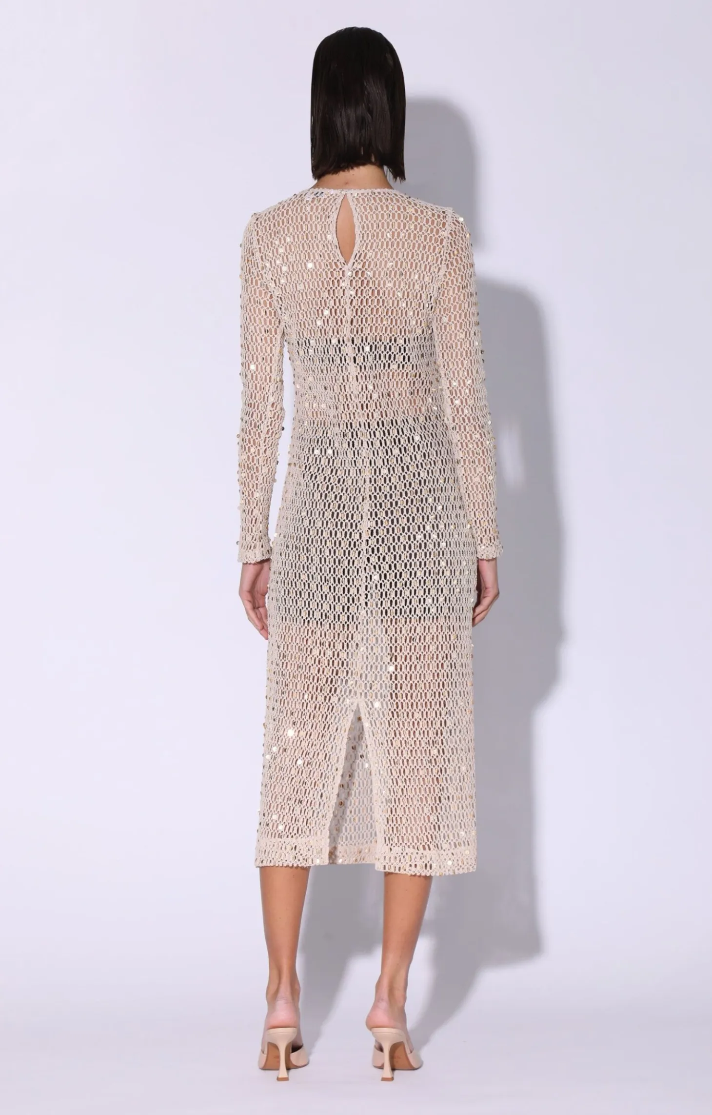 Coco Dress, Crochet Sequin>Walter Baker Hot