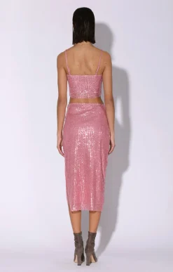Crista Skirt, City Sequin Rose><noscript><img width=