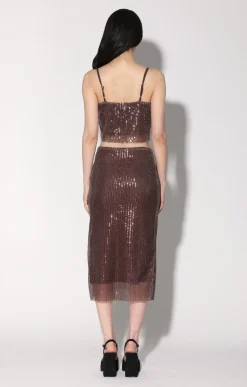 Crista Skirt, City Sequin Mink><noscript><img width=