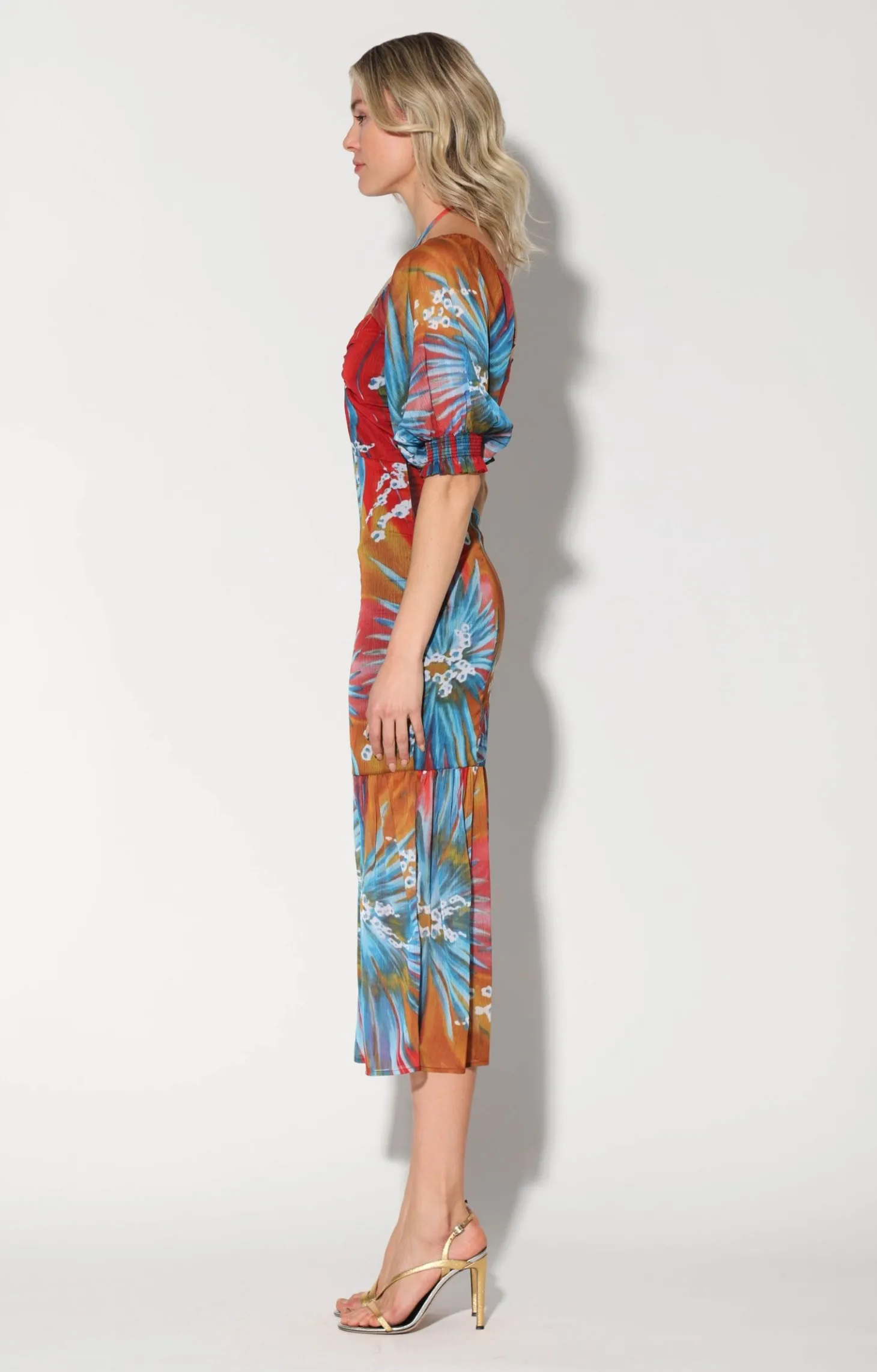 Danielle Dress, Rio Palm>Walter Baker Cheap
