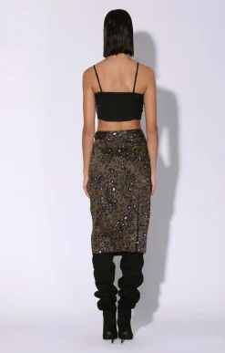 Daya Skirt, Olive Leopard><noscript><img width=