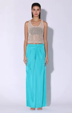 Denver Pant, Turquoise>Walter Baker Discount