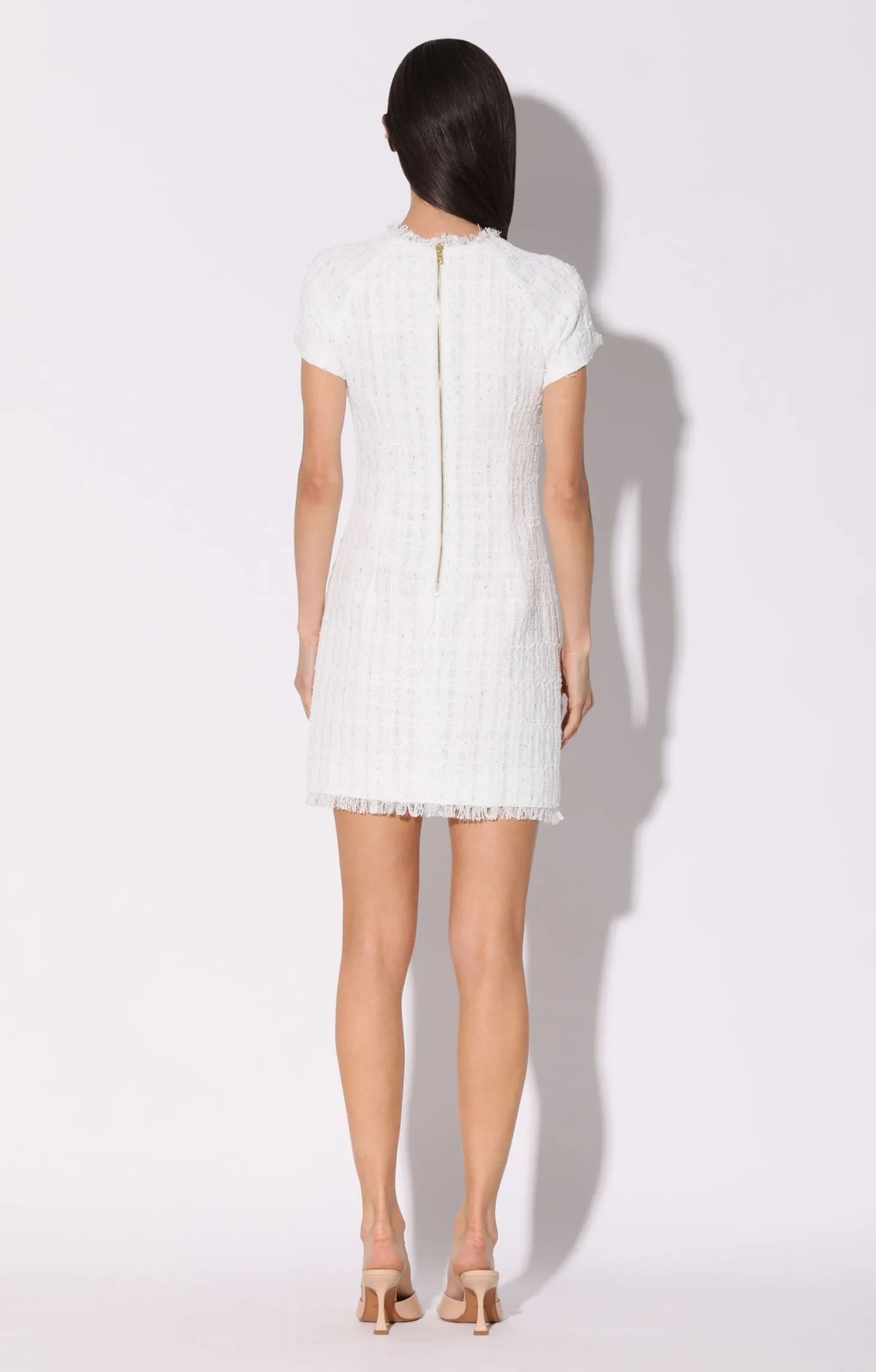 Desiree Dress, Elite Tweed>Walter Baker Clearance