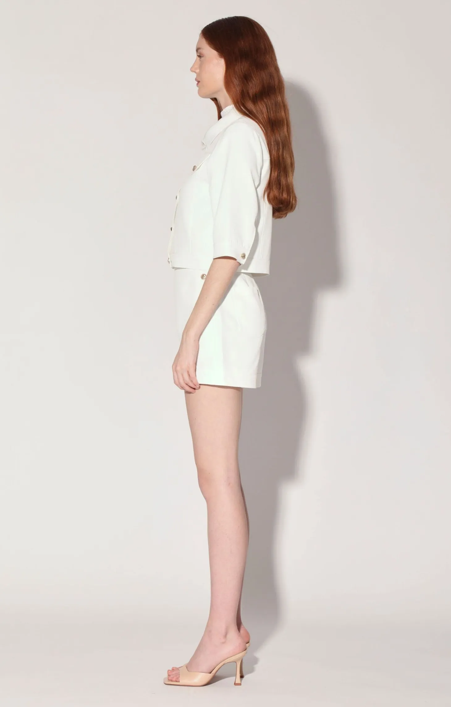 Dionne Jacket, White>Walter Baker Hot