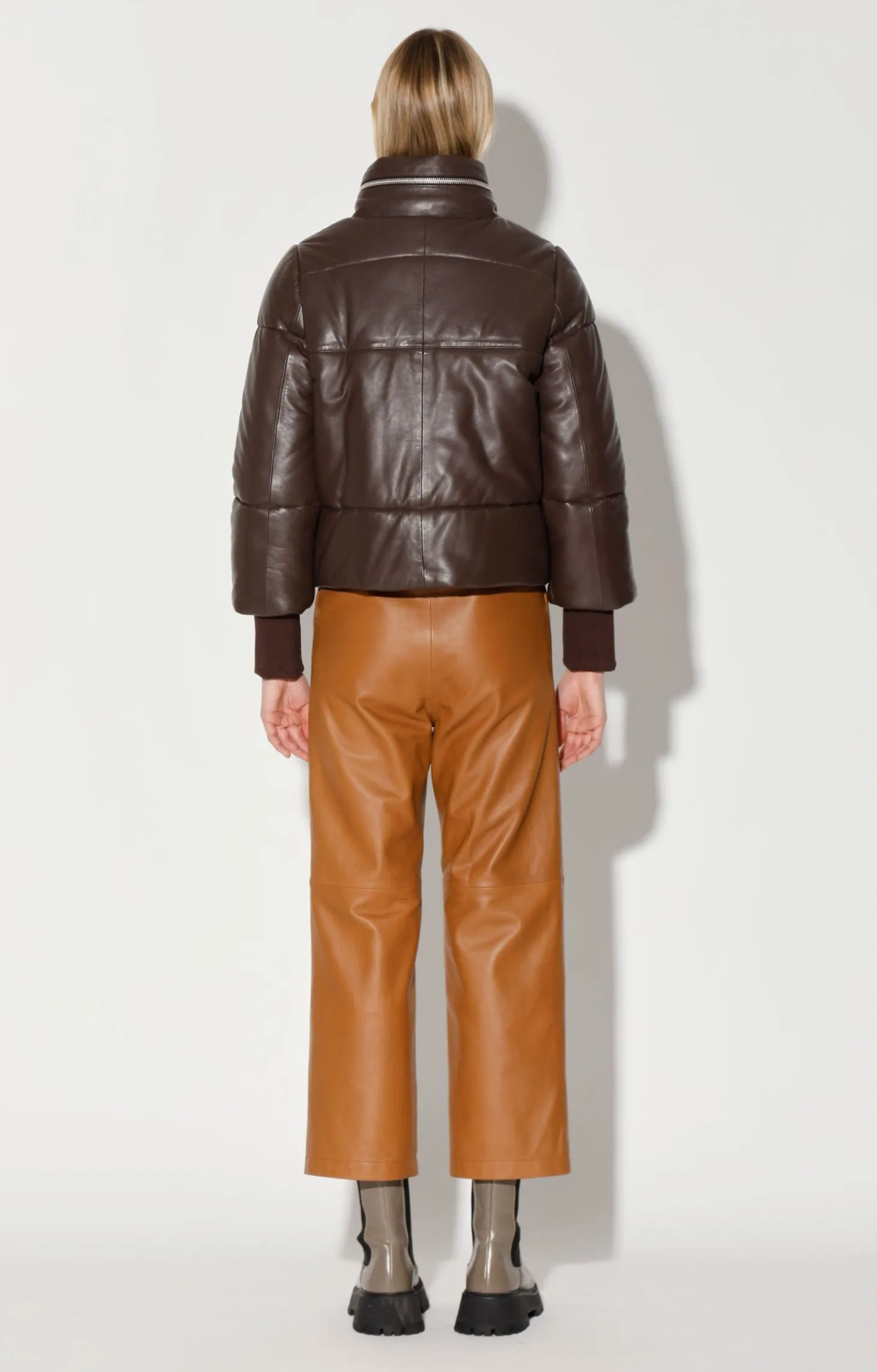 Edwina Jacket, Mocha-Leather>Walter Baker Cheap