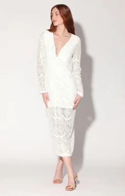 Estela Dress, Marquee Lace>Walter Baker Flash Sale