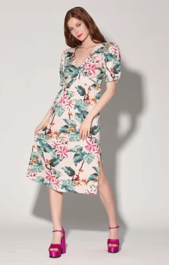 Fabienne Dress, Blush Azalea>Walter Baker Outlet