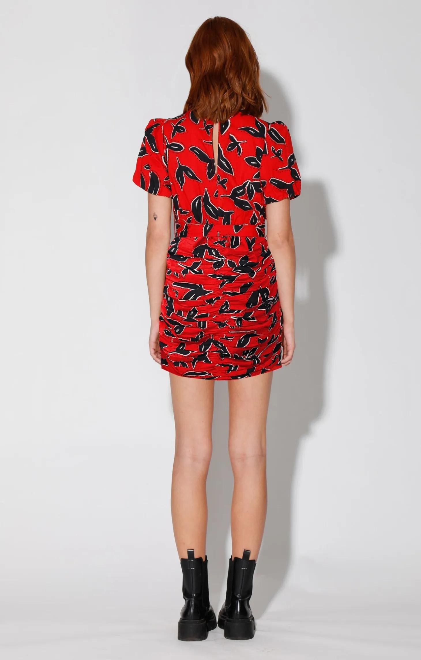 Farrah Dress, Bold Persimmon>Walter Baker Cheap