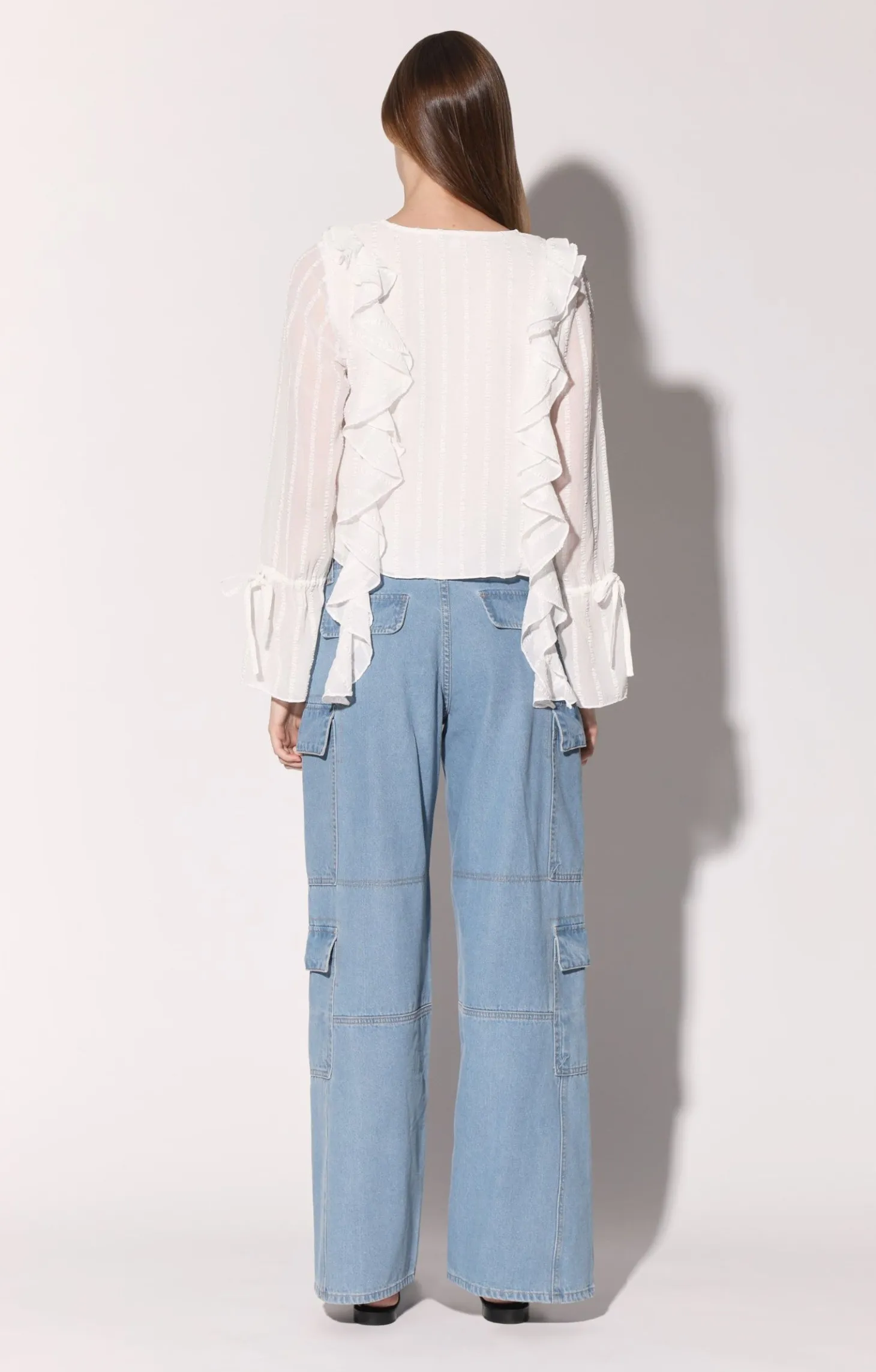 Francesca Top, Off White>Walter Baker Cheap