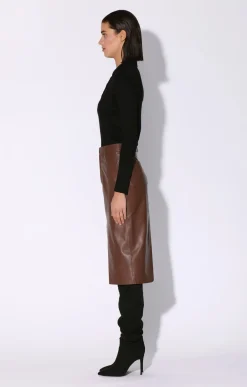 Glynice Skirt, Walnut-Leather><noscript><img width=