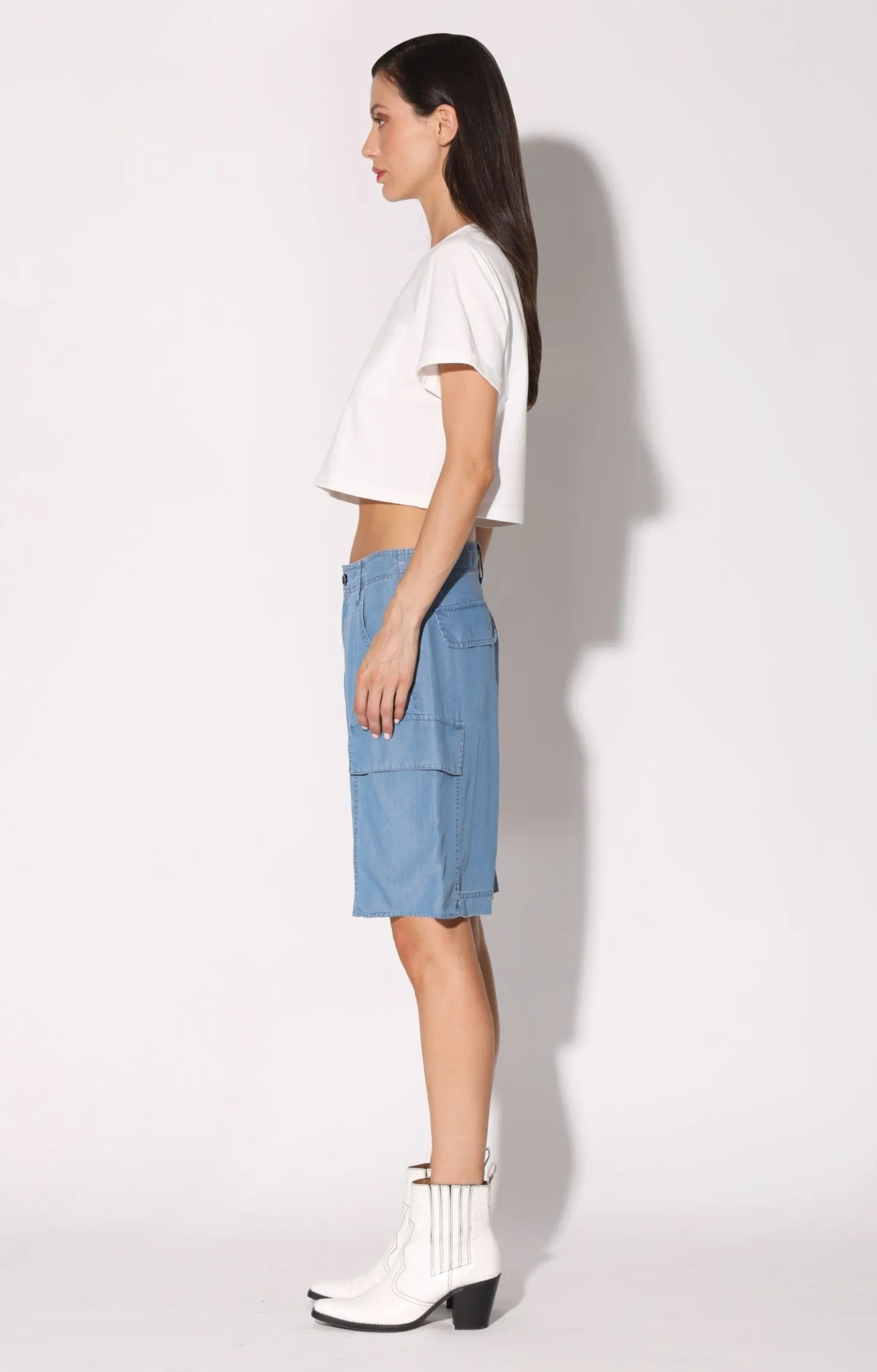 Halsey Top, White>Walter Baker Cheap
