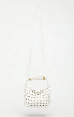 Hazel Mini Hobo, Bright White>Walter Baker Fashion
