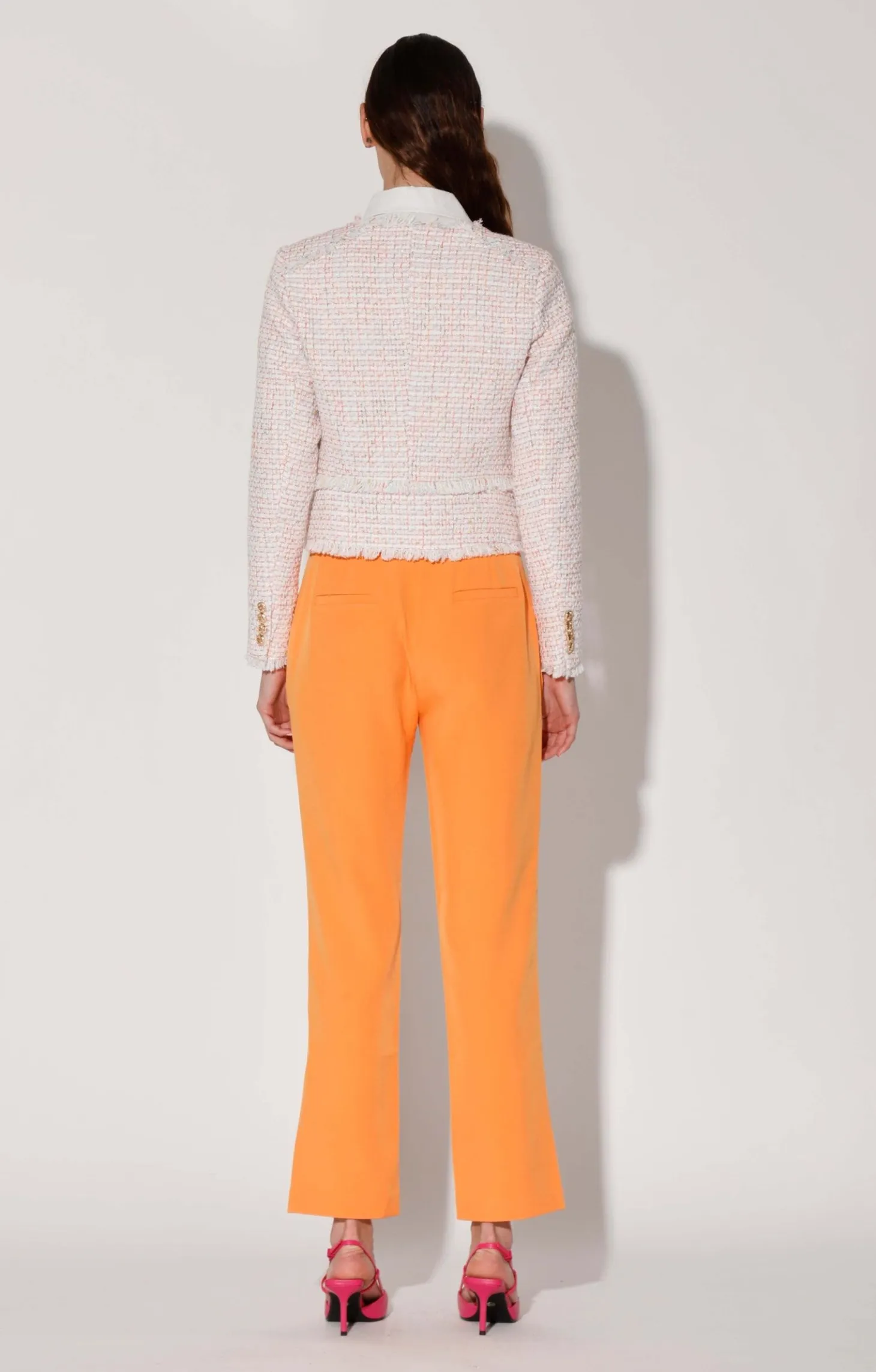 Isla Jacket, Flamingo Tweed>Walter Baker Store