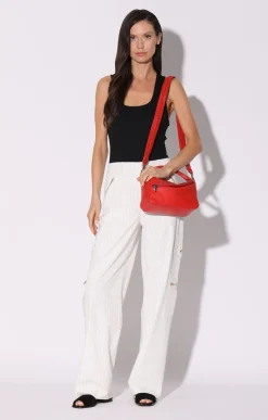 Jagger Crossbody, Scarlet>Walter Baker Discount