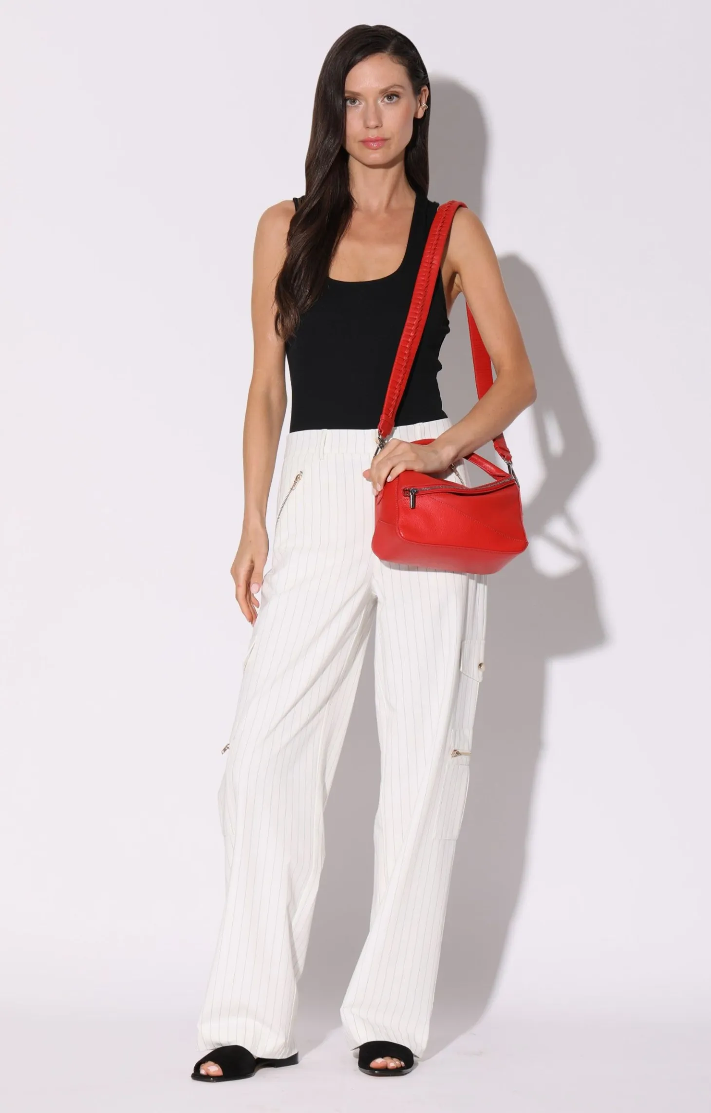 Jagger Crossbody, Scarlet>Walter Baker Discount