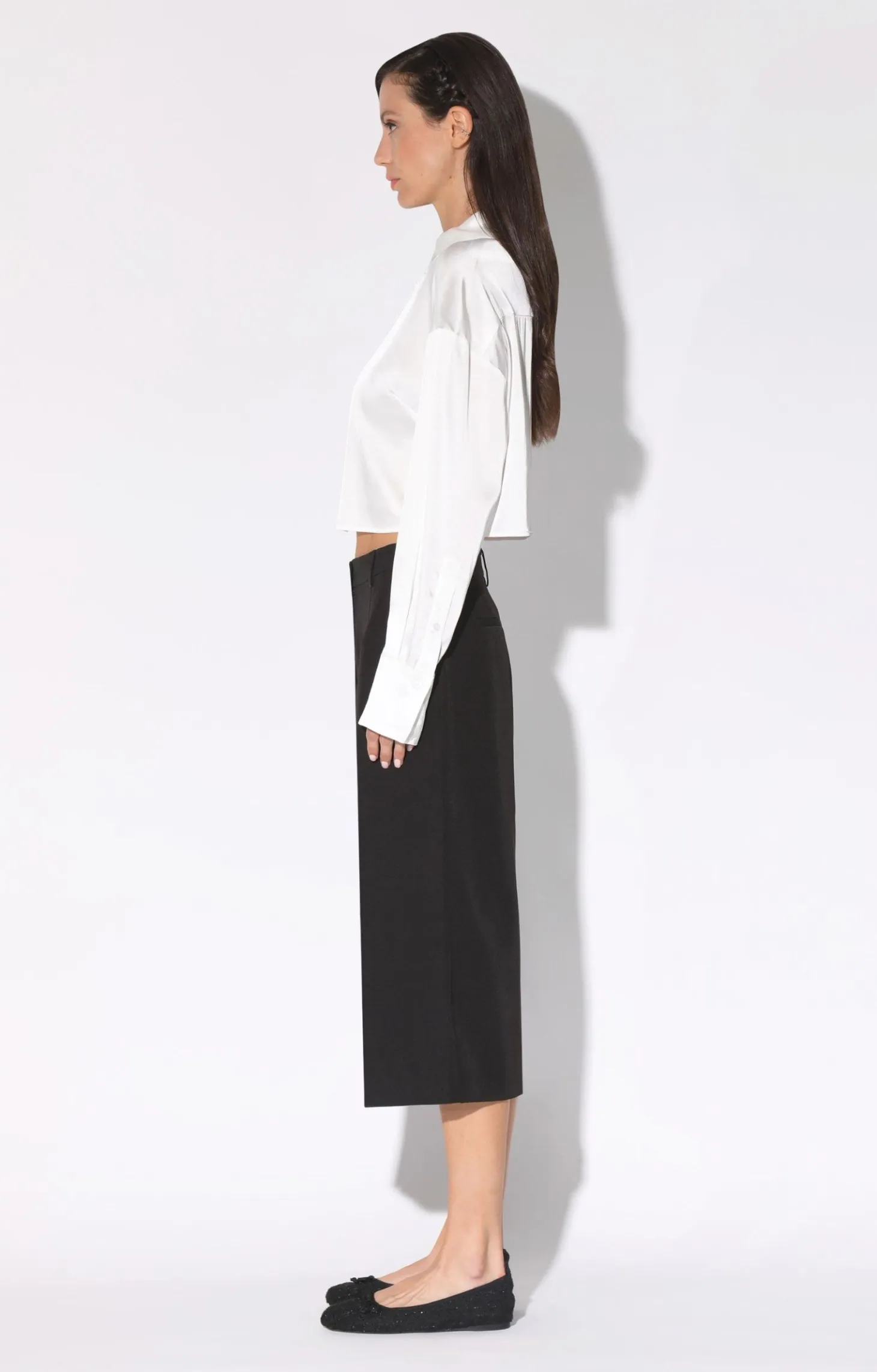 Justyce Skirt, Black>Walter Baker Cheap