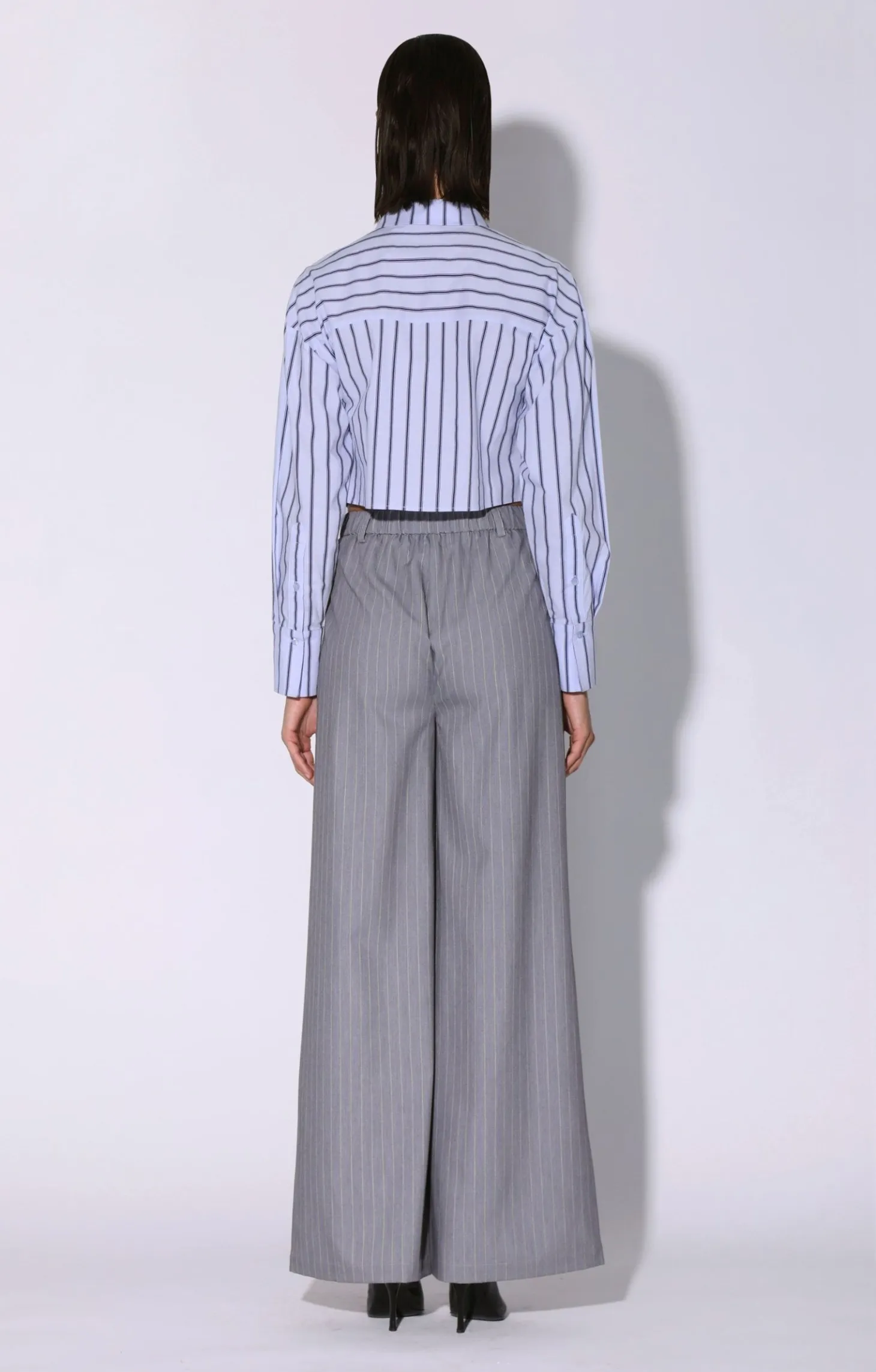 Kaiden Pant, Heather Pin Stripe>Walter Baker Flash Sale