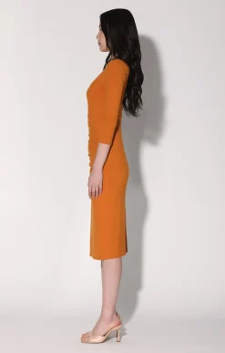 Kalani Dress, Rust><noscript><img width=