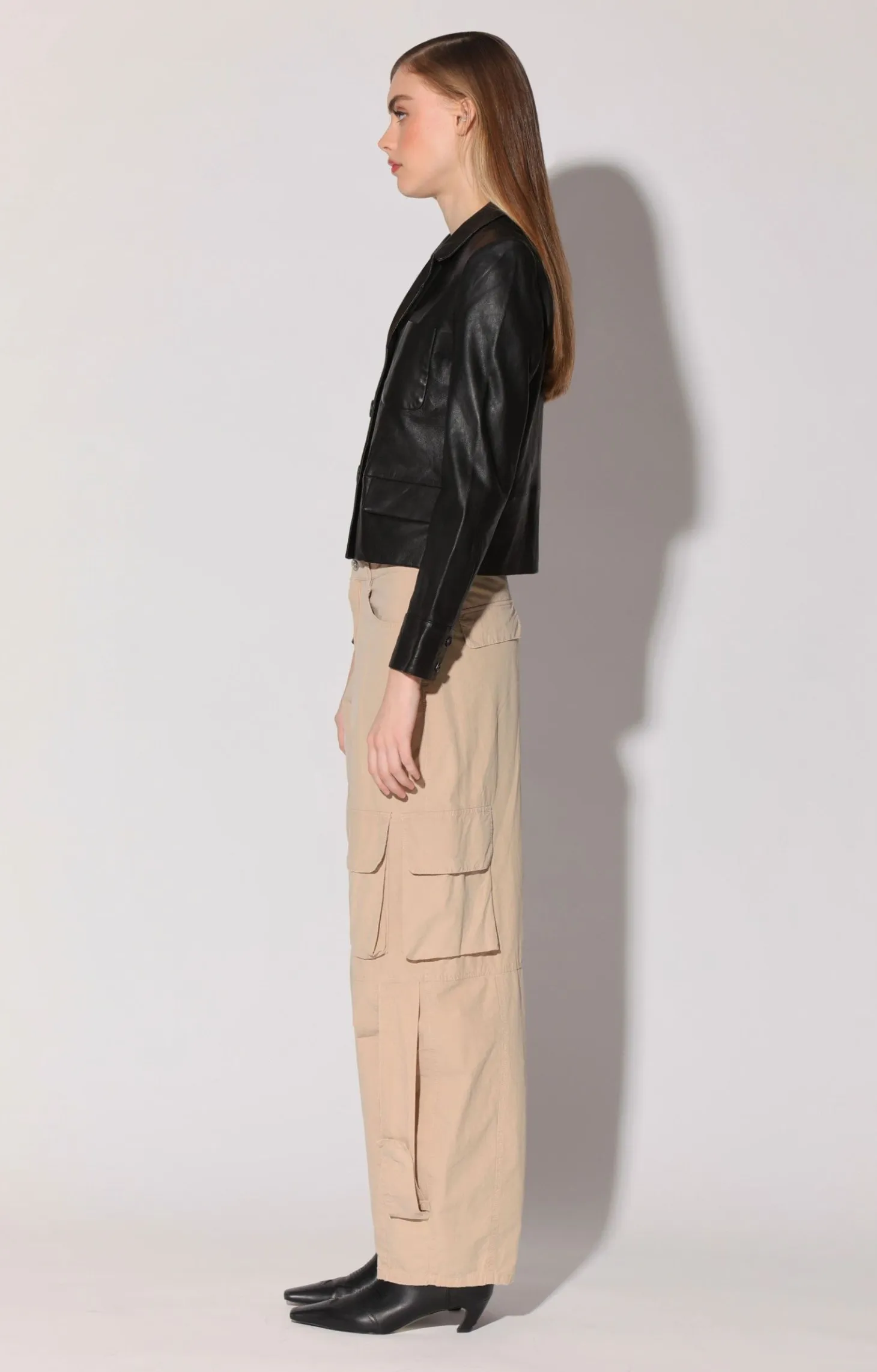 Karter Jacket, Black-Leather>Walter Baker Clearance