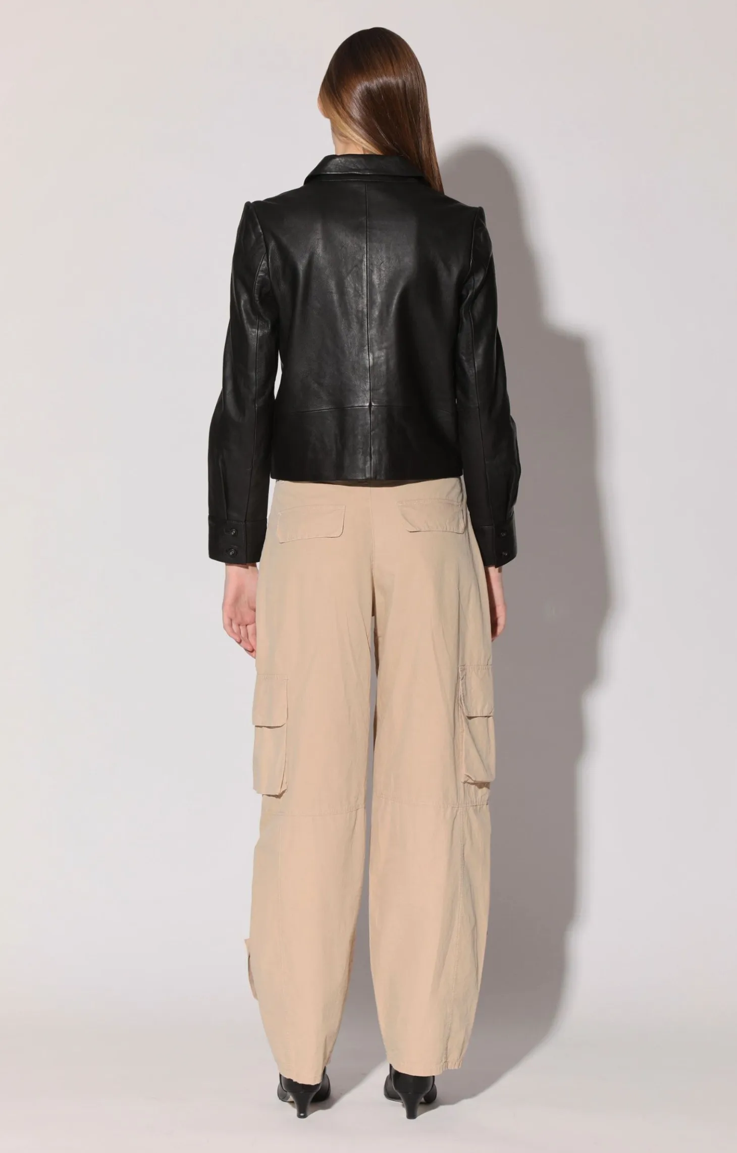 Karter Jacket, Black-Leather>Walter Baker Clearance