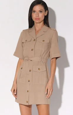 Kate Dress, Straw>Walter Baker Discount