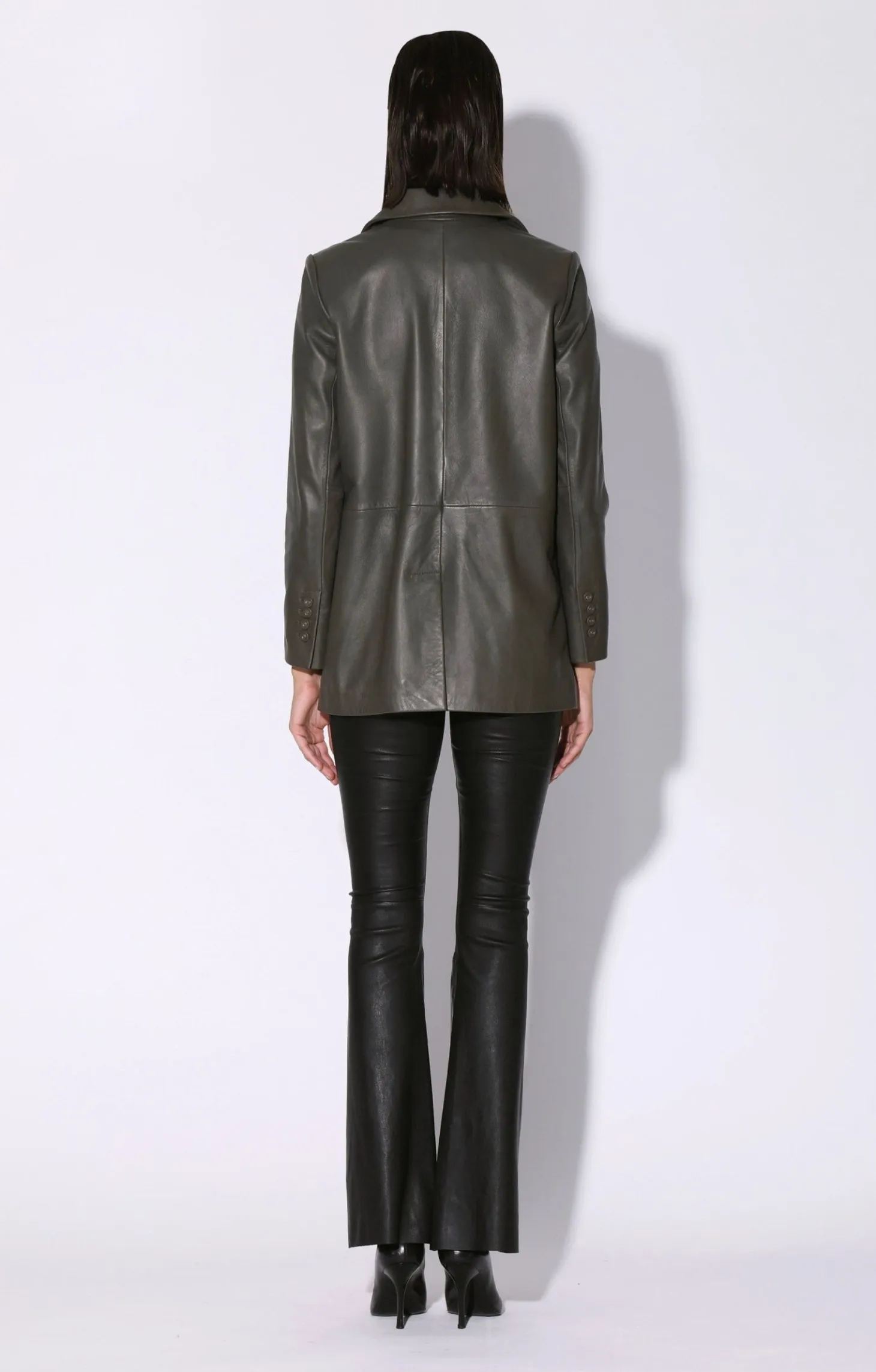 Kiki Blazer, Moss-Leather>Walter Baker Outlet