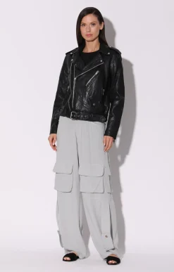 Kingsley Jacket, Black-Vt Leather>Walter Baker Best Sale