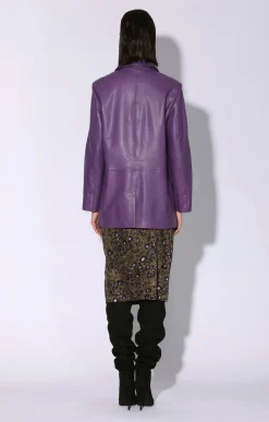 Kira Blazer, Amethyst-Leather><noscript><img width=