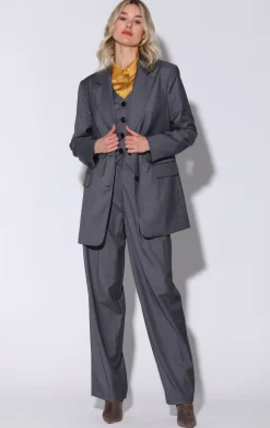 Kira Blazer, Grey>Walter Baker Store