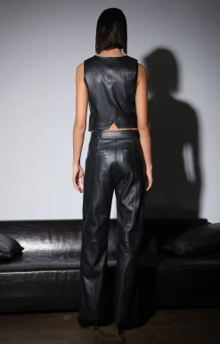 Leslee Vest, Black-Leather><noscript><img width=