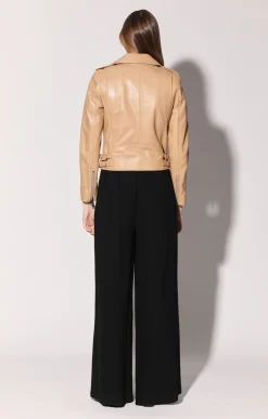 Liz Jacket, Latte-Leather><noscript><img width=