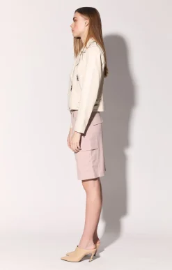 Liz Jacket, Oyster-Leather><noscript><img width=
