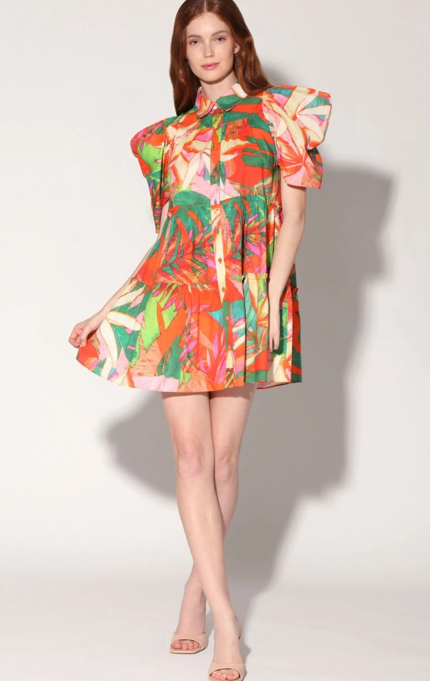 Loreene Dress, Morning Glory>Walter Baker Hot