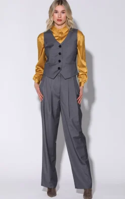Luanna Vest, Grey>Walter Baker Flash Sale