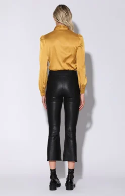 Luisa Pant, Black-Stretch Leather><noscript><img width=