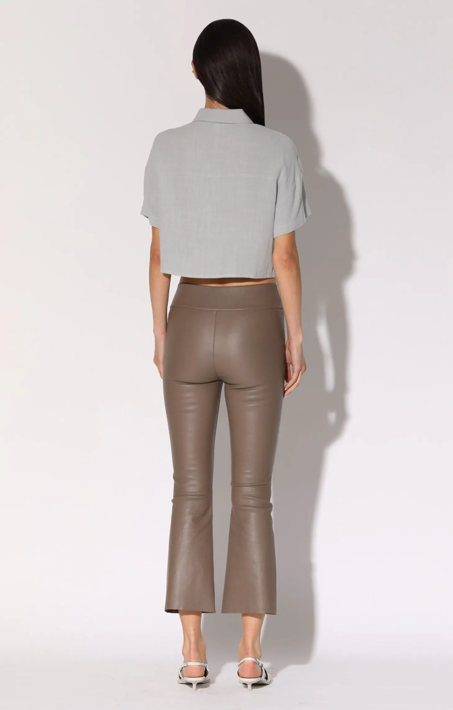 Luisa Pant, Sand-Stretch Leather>Walter Baker Flash Sale