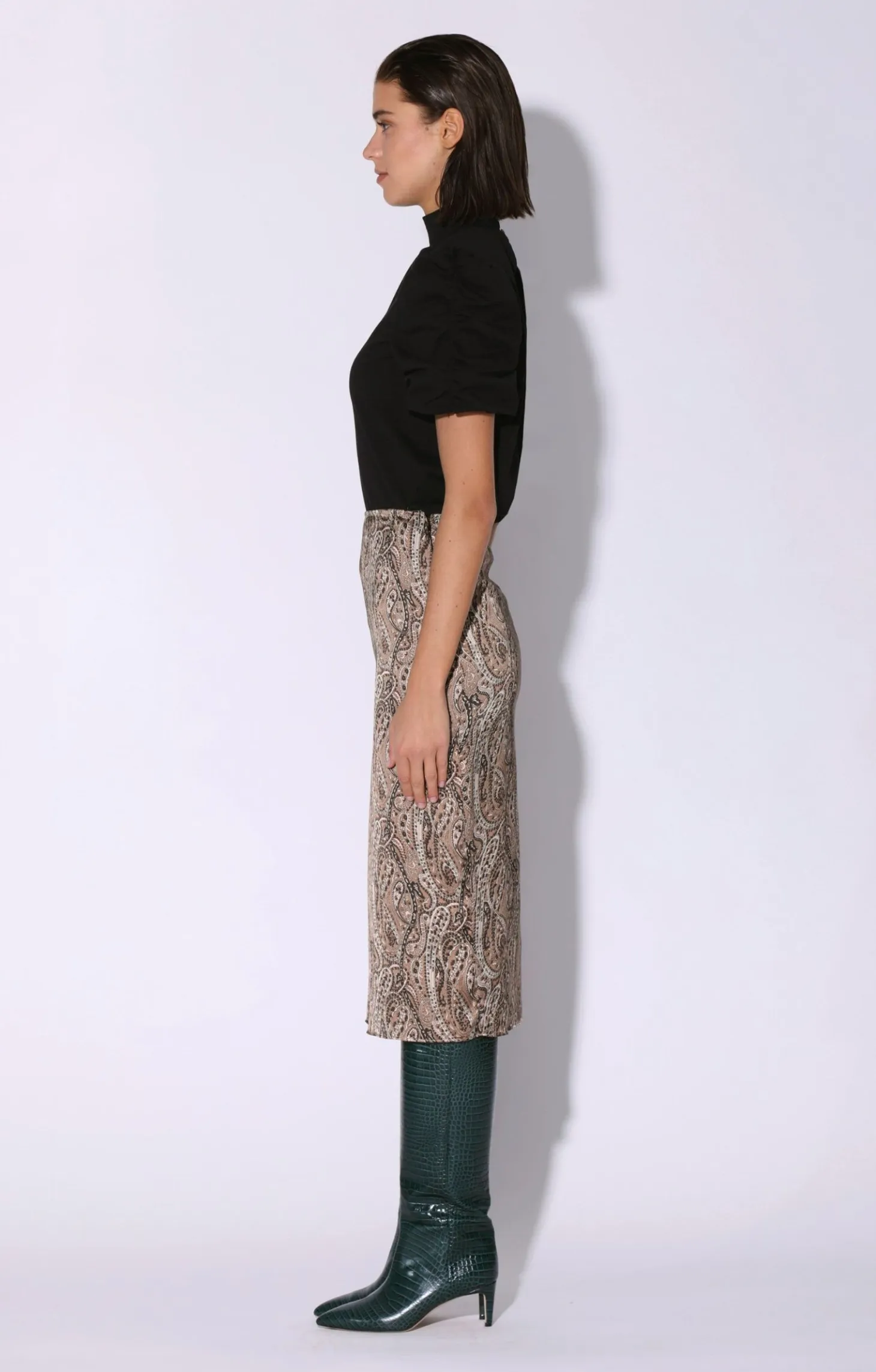 Maisy Skirt, Desert Paisley>Walter Baker Cheap