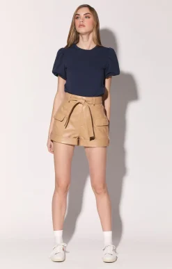 Marcos Short, Latte-Leather>Walter Baker Sale